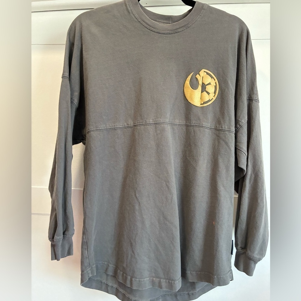 Disneys Parks Star Ward gray spirit jersey blue XS